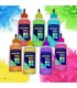 Botes de polvos Holi variados