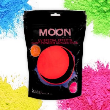 Bolsas Pintura Polvos Holi rojos 400 Gramos