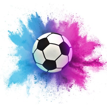 Pelota de fútbol Gender Reveal