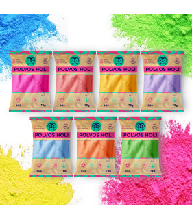 Bolsas Polvos Holi 75 Gramos