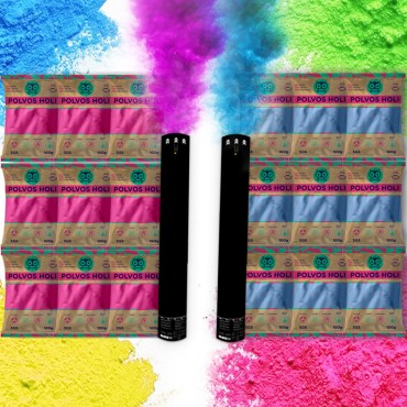 Pack Gender Reveal Holi Familia